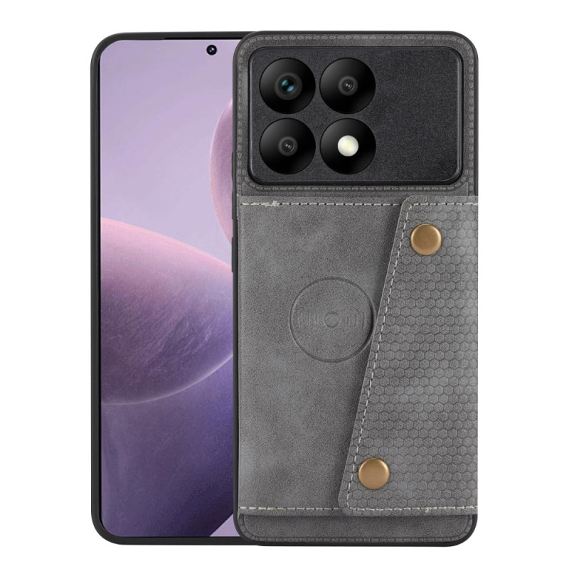 Coque Poco F6 Pro Magnétique Porte-Cartes