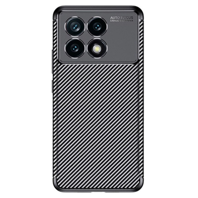 Coque Poco F6 Pro Fibre Carbone Flexible