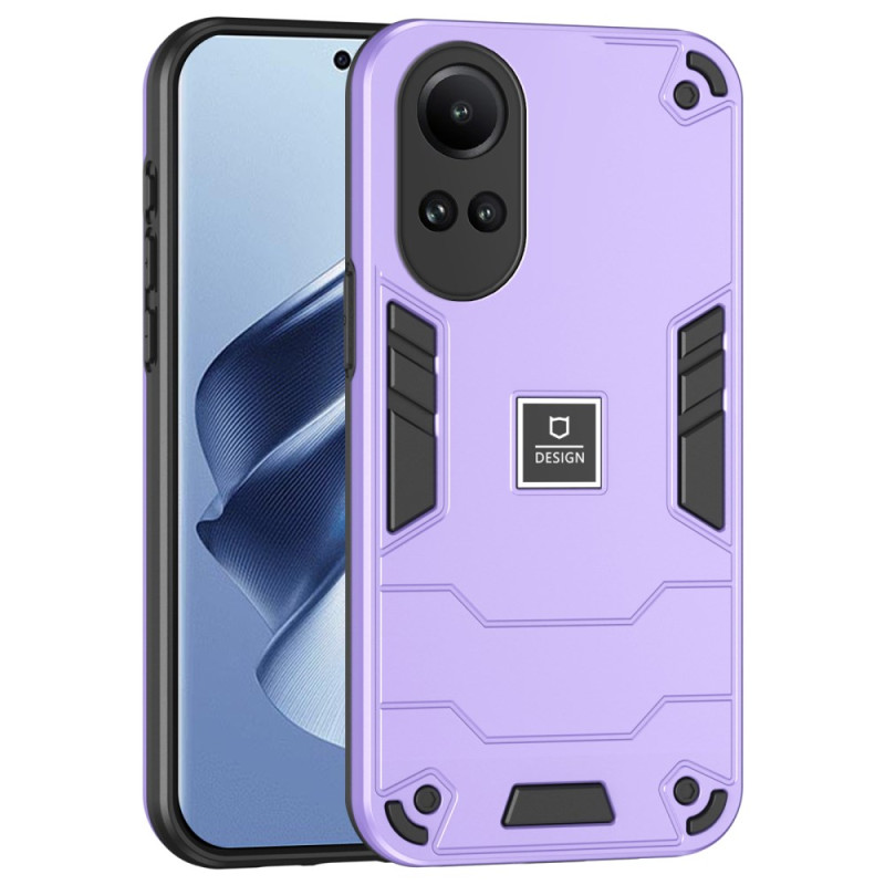 Coque Oppo Reno 10 / 10 Pro Hybride Effet Métal