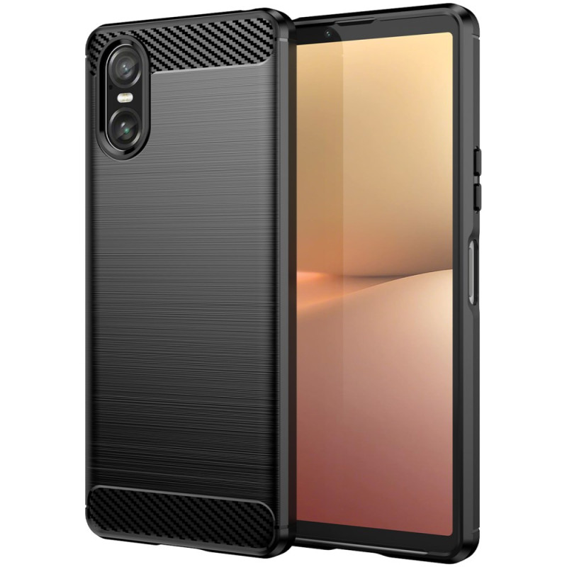 Coque Sony Xperia 10 VI Fibre Carbone Brossée