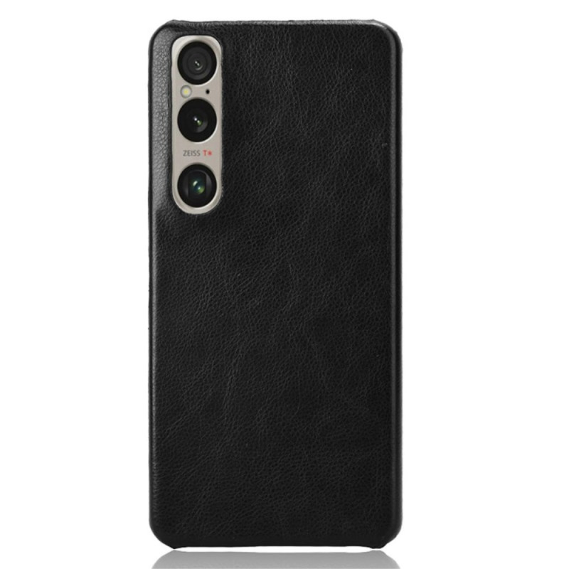 Coque Sony Xperia 1 VI Effet Cuir Litchi