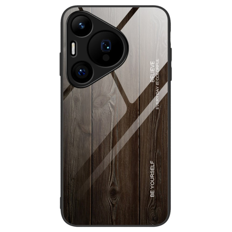 Coque Huawei Pura 70 Verre Trempé Bois