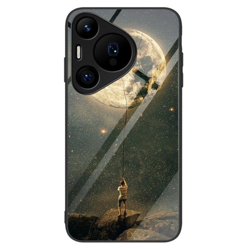 Coque Huawei Pura 70 Pro Verre Trempé Motif Lunaire