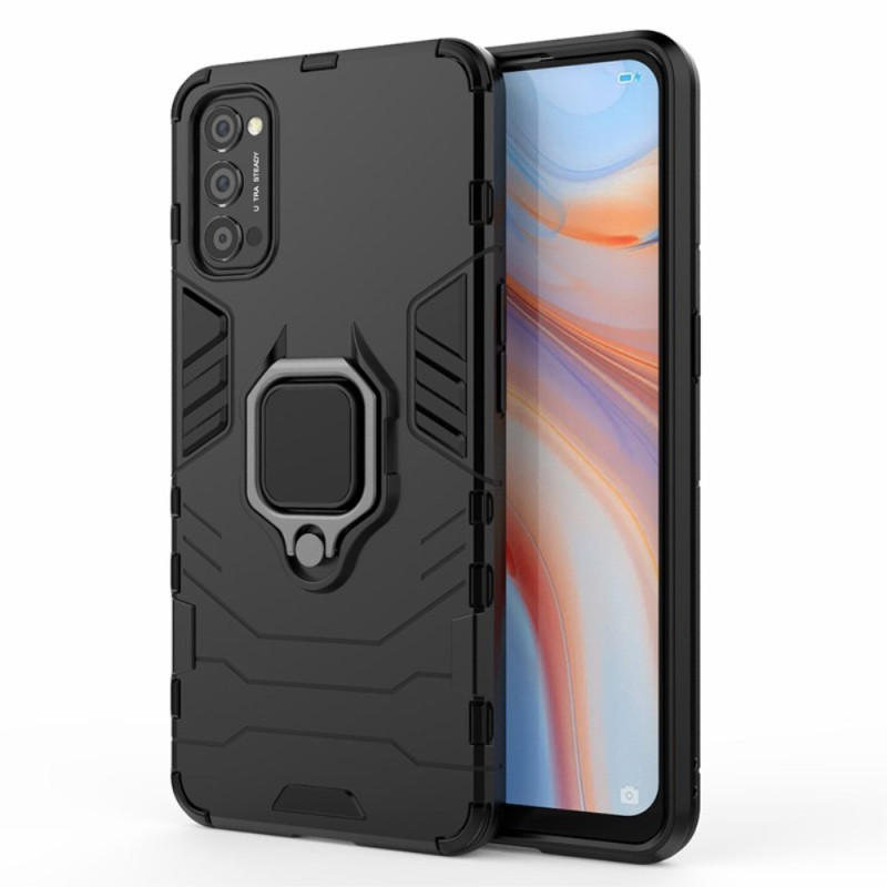 Coque Oppo Reno 4 Ring Résistante