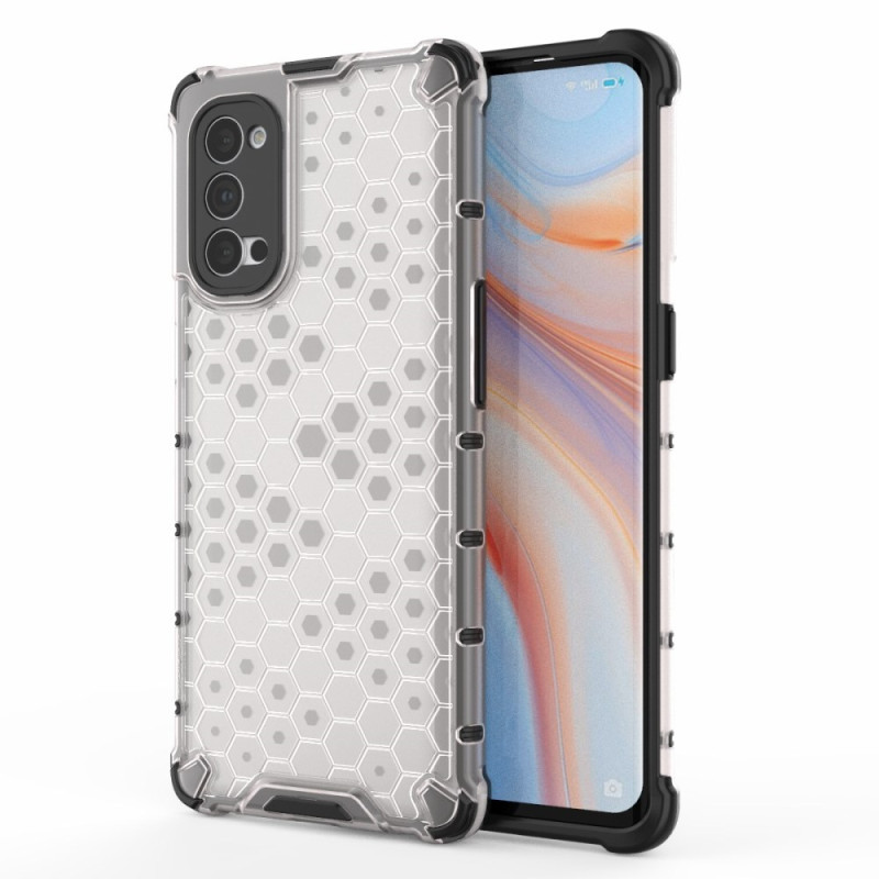 Coque Oppo Reno 4 Pro Nid d'Abeille