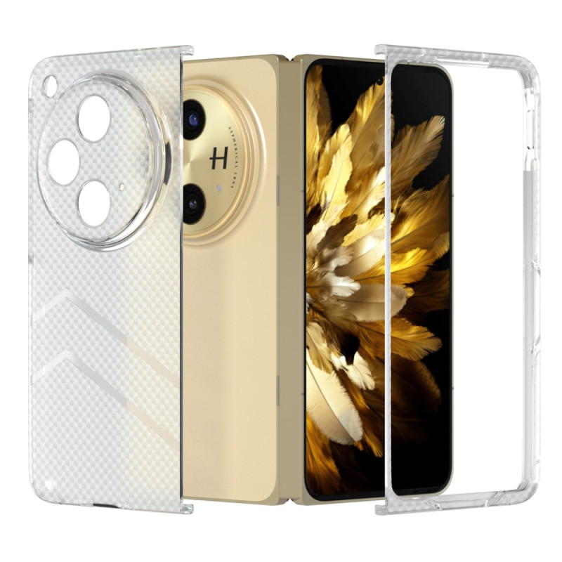 Coque Oppo Find N3 Texture Ondulée Finition Mate Transparente