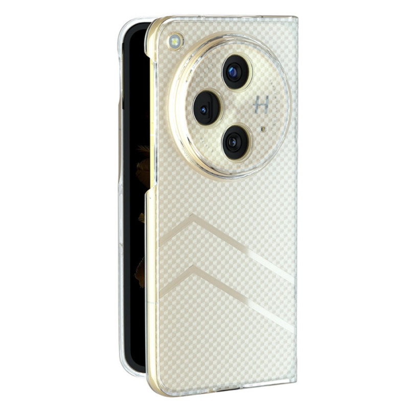 Coque Oppo Find N3 Transparent Texture Sable