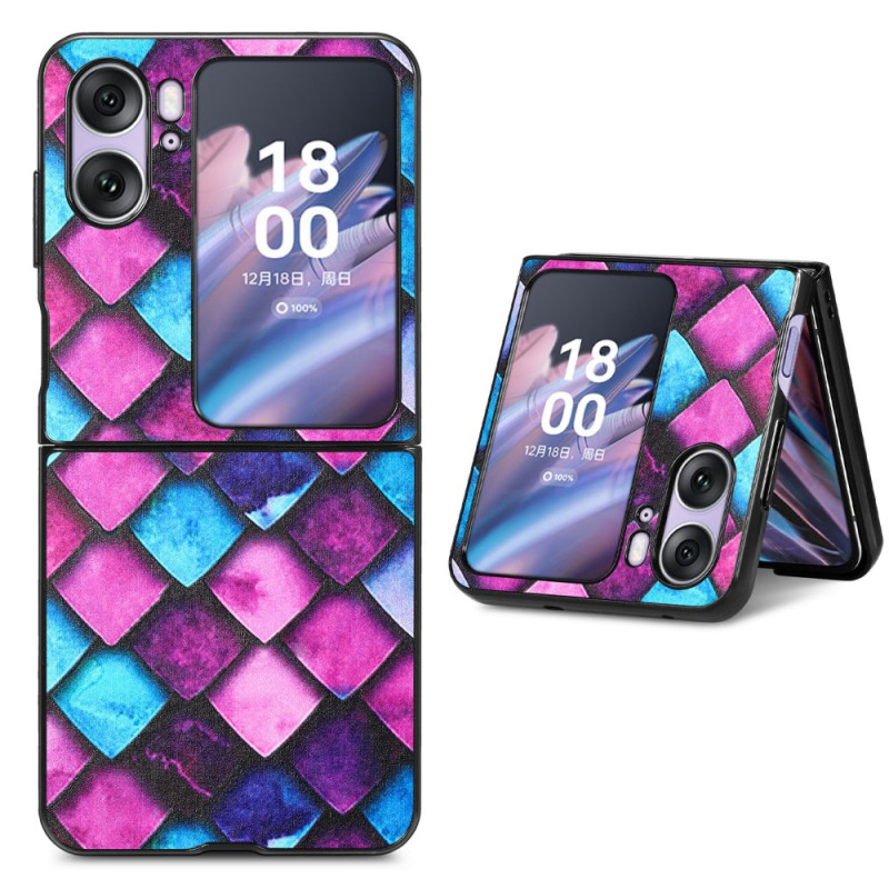 Coque Oppo Find N2 Motif Coloré