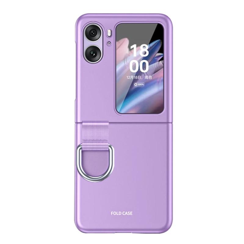 Coque Oppo Find N2 Flip Fini Caoutchouté Anneau