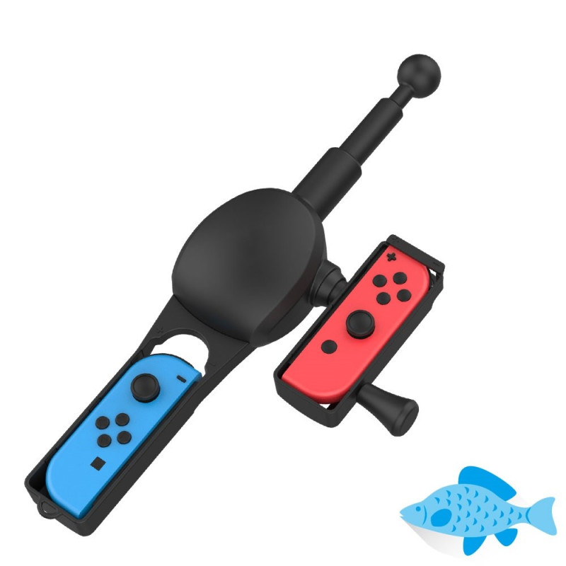 Canne à Pêche pour Jeu de Pêche Nintendo Switch