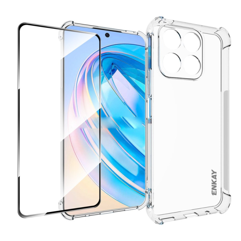 Coque Honor X8a avec Film Écran en Verre