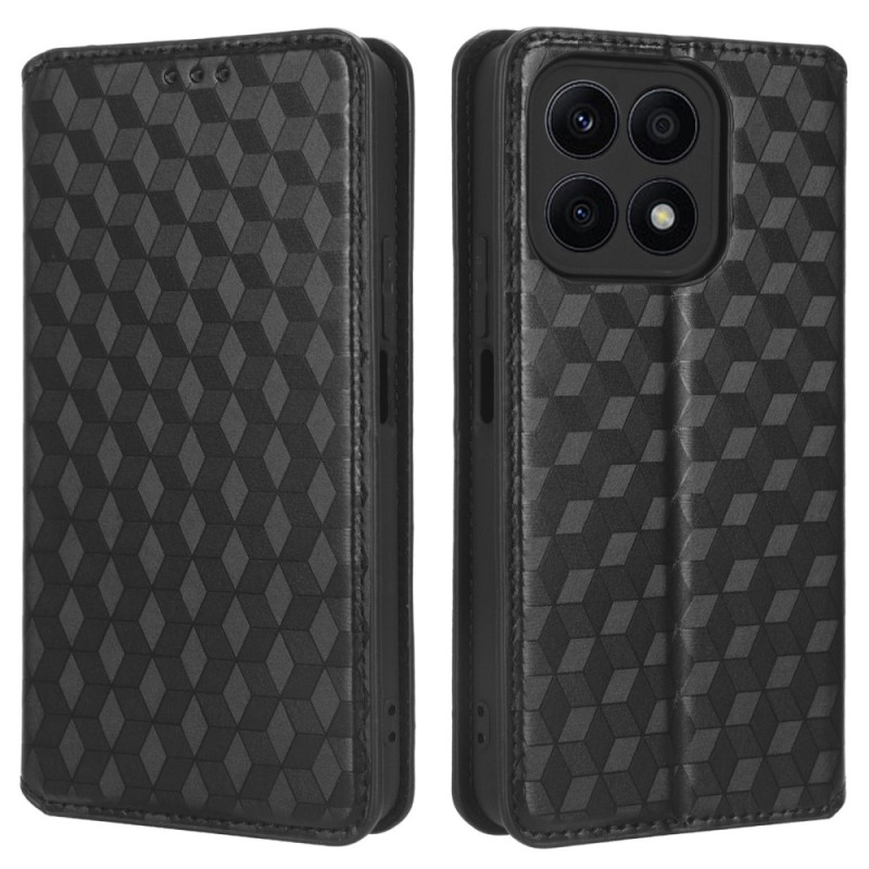 Flip Cover Honor X8a Losanges 3D