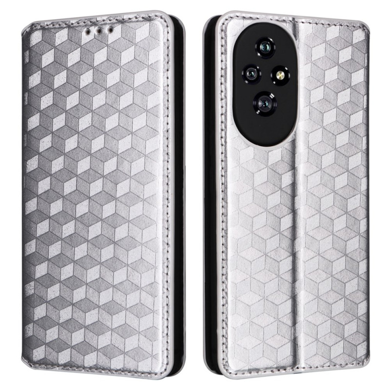 Flip Cover Honor 200 Losanges 3D