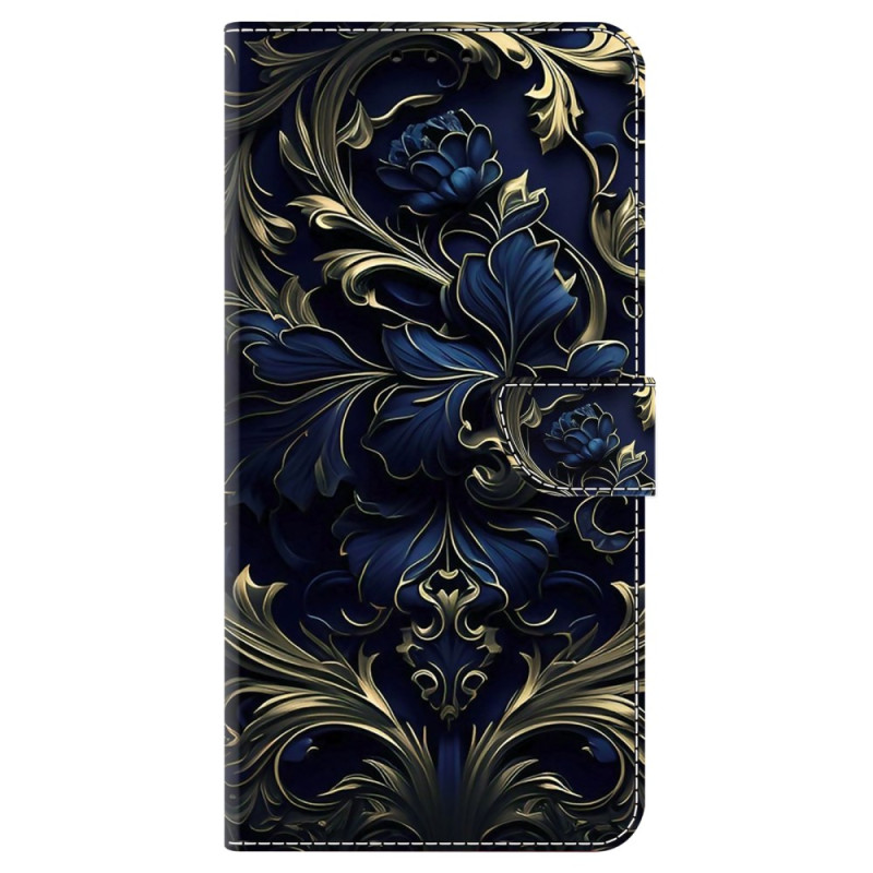 Housse Honor 90 Pro Fleurs Bleues