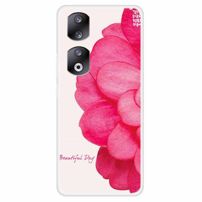 Coque Honor 90 Pro Fleur Rose