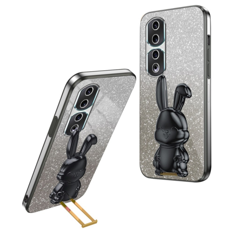 Coque Honor 90 Pro Lapin et Support Antichoc