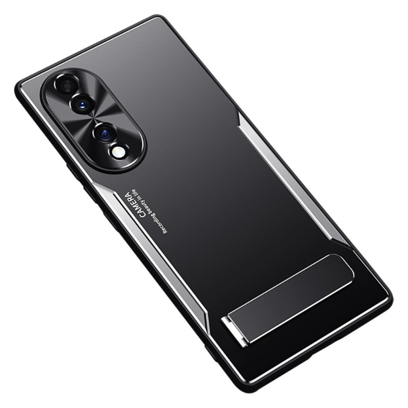 Coque Honor 70 Effet Métal Support