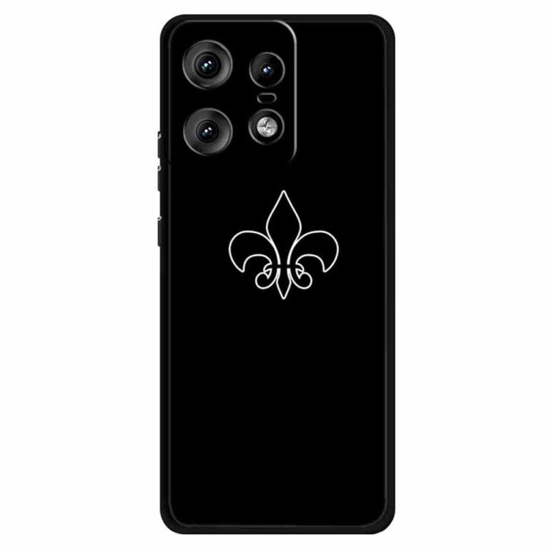 Coque Motorola Edge 50 Pro Fleur de Lys