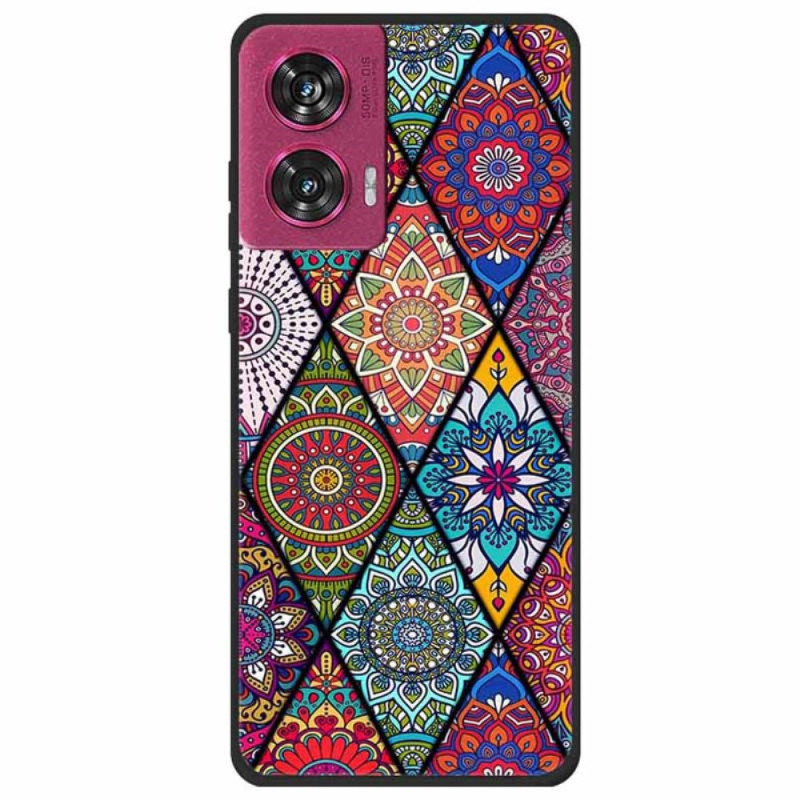 Coque Motorola Edge 50 Fusion Fleur de Mandala