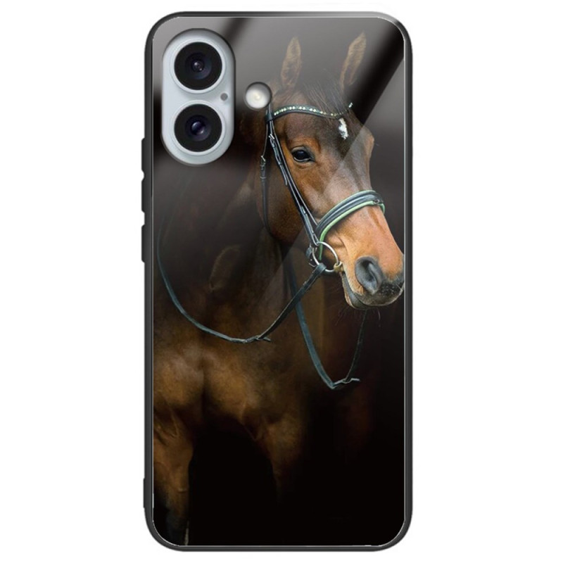 Coque iPhone 16 Plus Verre Trempé Superbe Cheval