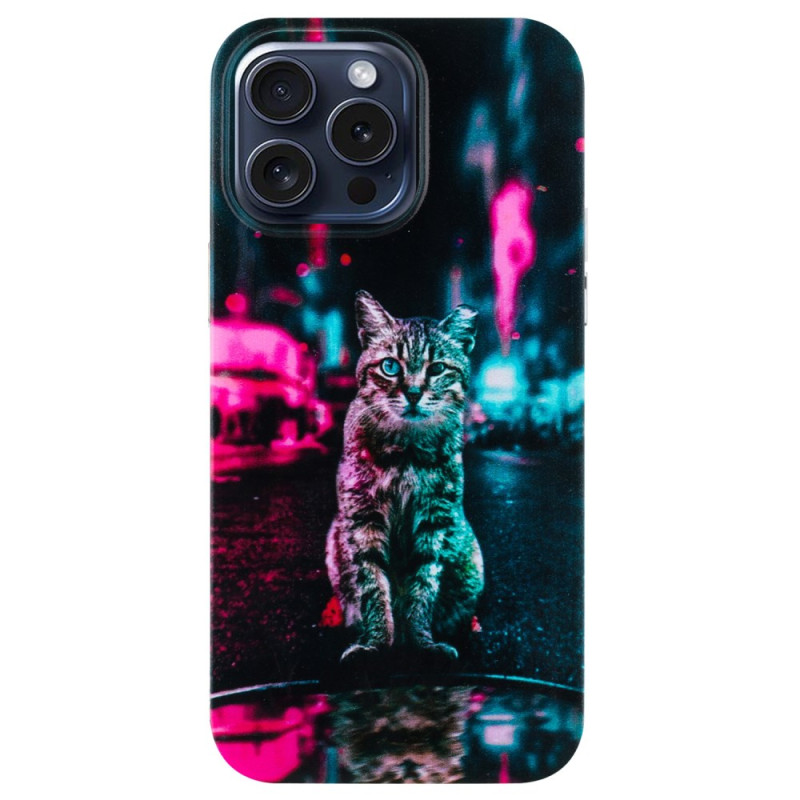 Coque iPhone 16 Pro Chat en Ville