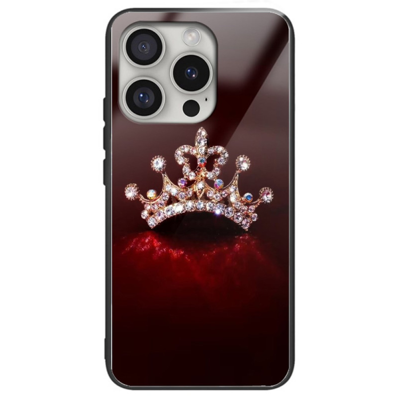 Coques iPhone 16 Pro Verre Trempé Couronne de Diamants