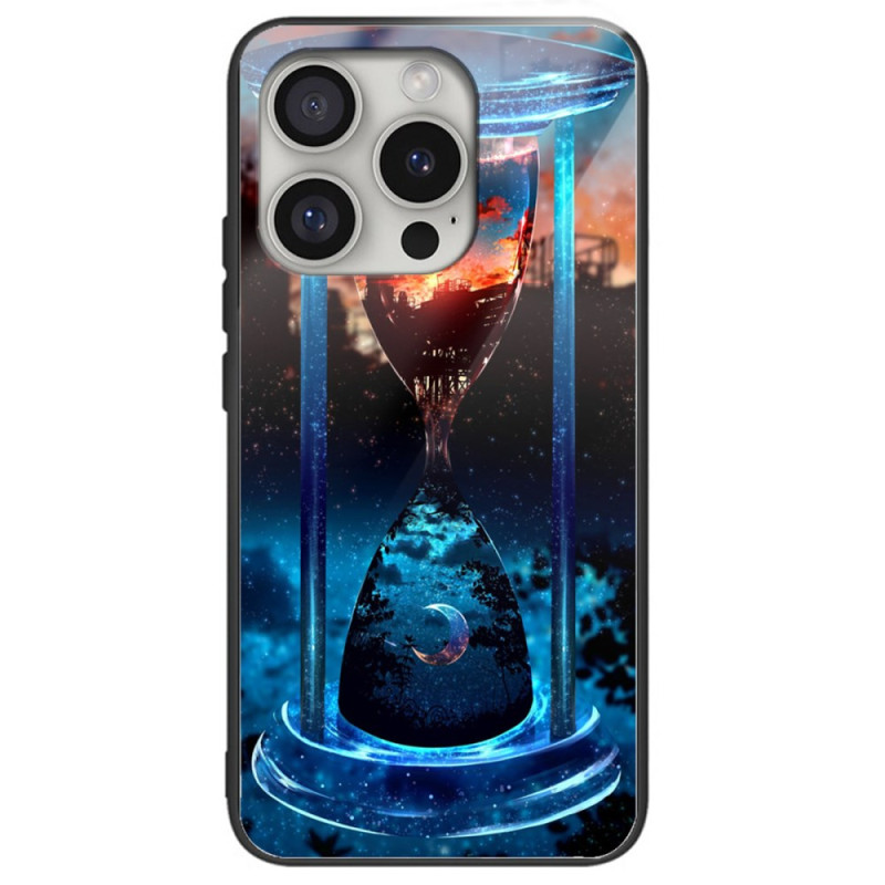 Coque iPhone 16 Pro Verre Trempé Soleil et Lune