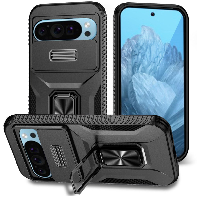 Coque Google Pixel 9 / Pixel 9 Pro Résistance Militaire Anneau-Support