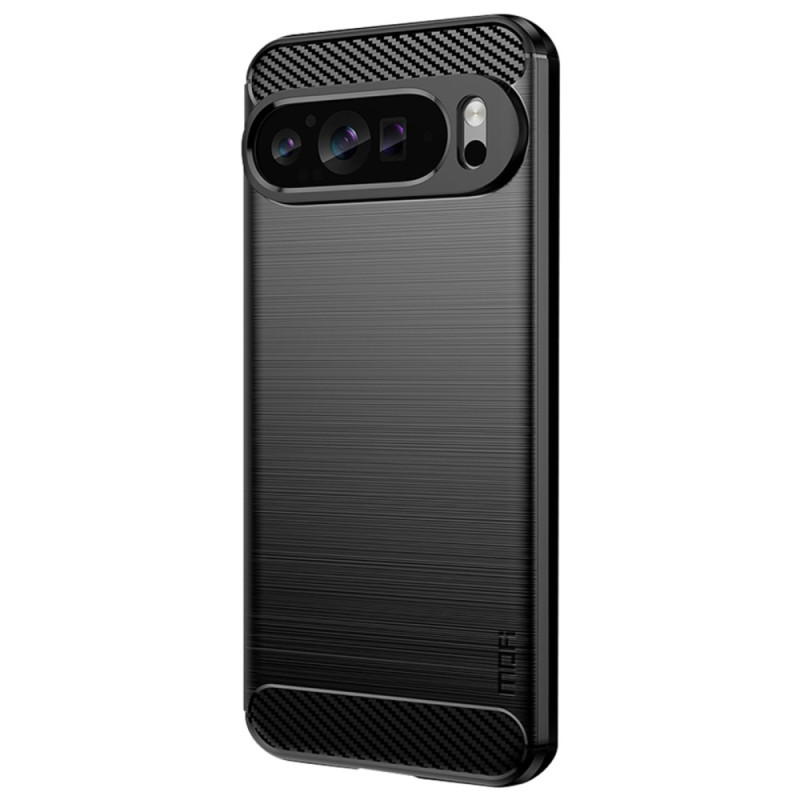 Coque Google Pixel 9 Pro Fibre Carbone Brossée