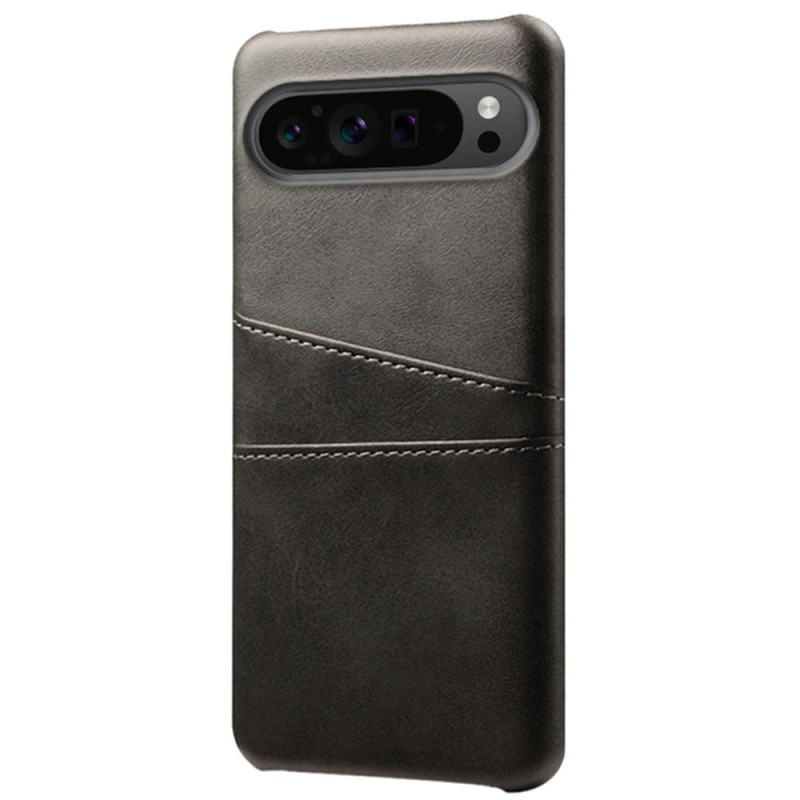 Coque Google Pixel 9 Pro XL Effet Cuir Porte-Cartes