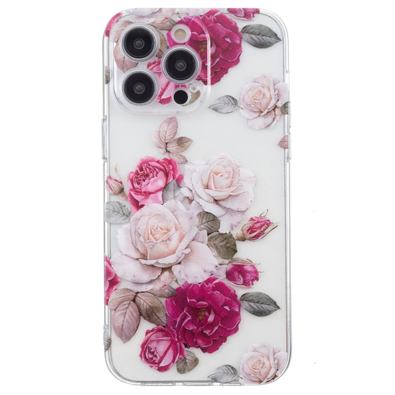 Coque iPhone 16 Pro Max Pivoines Colorées