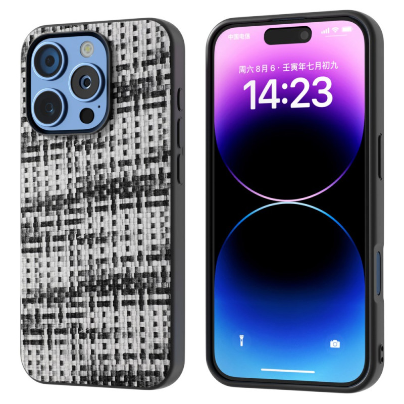 Coque iPhone 16 Pro Max Texture Plaid