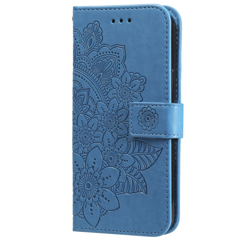 Housse Oppo Reno 12 5G Impression Mandala à Lanière