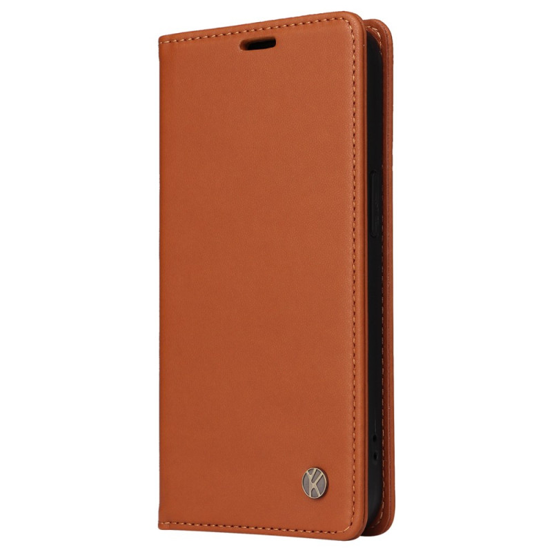 Flip Cover Oppo Reno 12 5G Style Cuir YIKATU