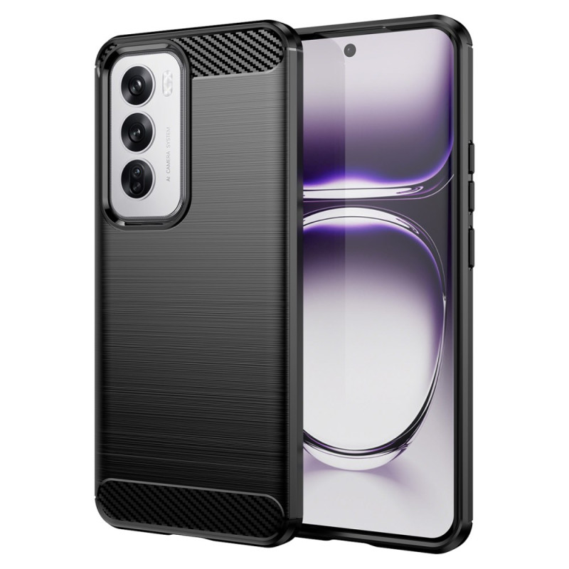 Coque Oppo Reno 12 5G Fibre Carbone Brossée