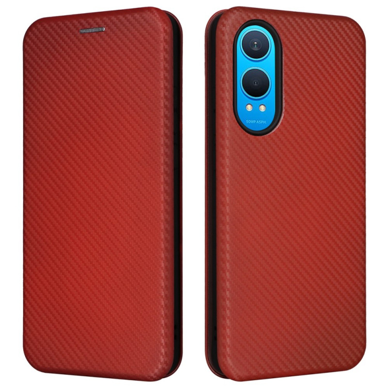 Flip Cover OnePlus Nord CE 4 Lite 5G Fibre Carbone