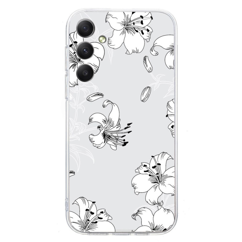 Coque Samsung Galaxy S24 FE Fleurs Blanches