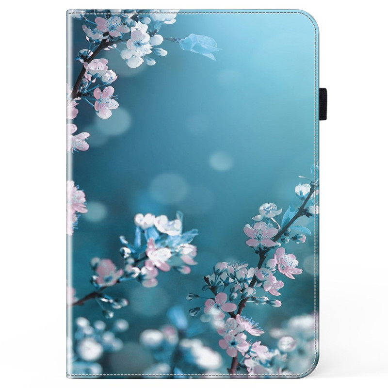 Étui iPad Pro 13 (2024) Fleurs de Pêche