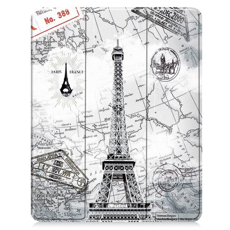 Smart Case iPad Air 13 (2024) Tour Eiffel Vintage