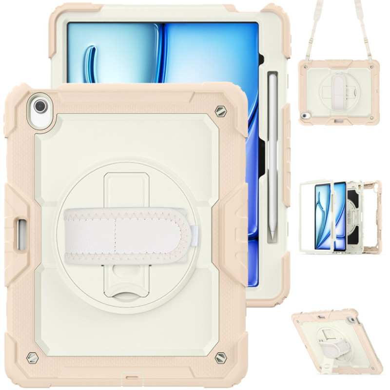 Coque iPad Air 13 (2024) Protection Complète avec Sangle et Bandoulière