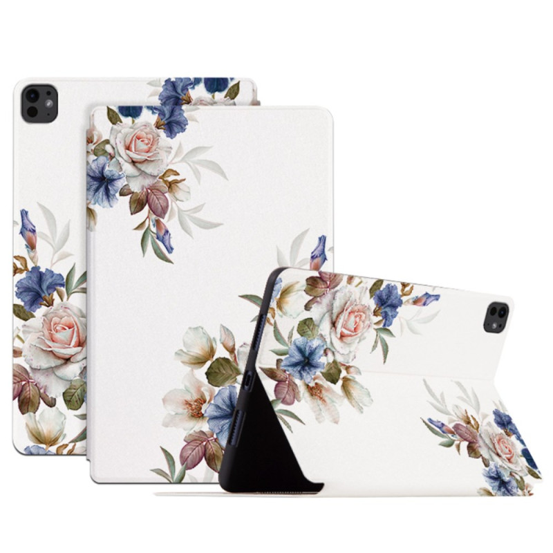 Étui iPad Pro 11 (2024) Motif Floral