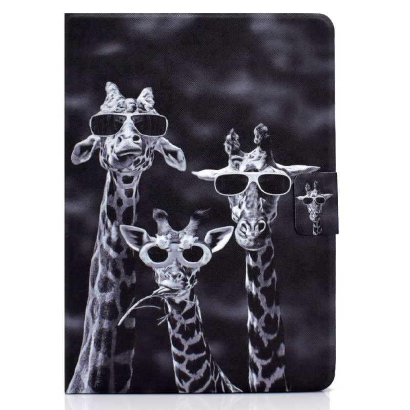 Housse iPad Pro 11 (2024) Trois Girafes