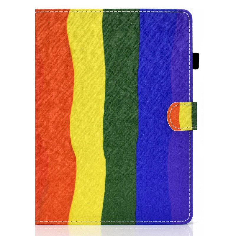 Housse iPad Pro 11 (2024) Arc-en-ciel