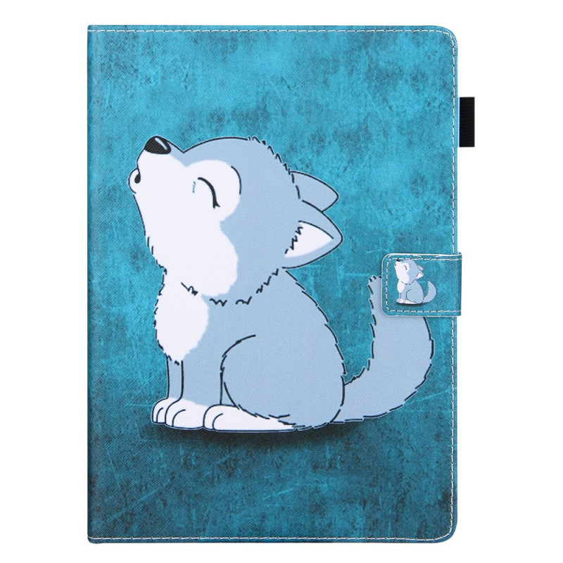 Housse iPad Pro 11 (2024) Loup Mignon