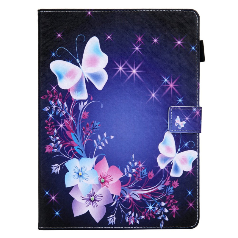 Housse iPad Pro 11 (2024) Papillons de Nuit