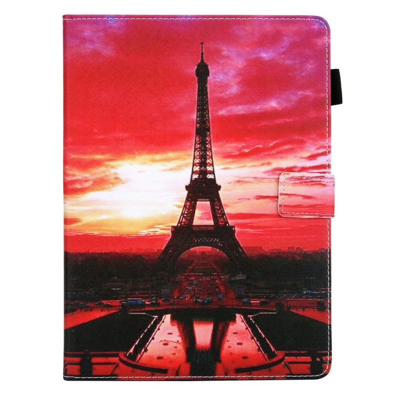 Housse iPad Pro 11 (2024) Tour Eiffel au Crépuscule