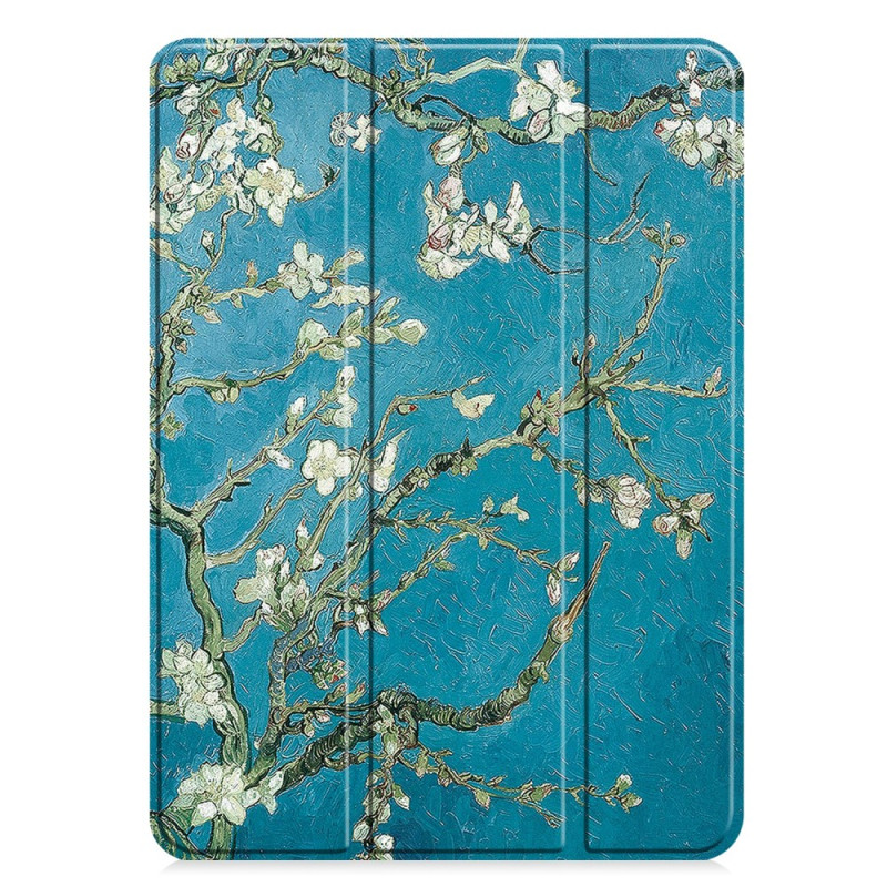 Smart Case iPad Pro 11 (2024) Fleurs d'Abricot