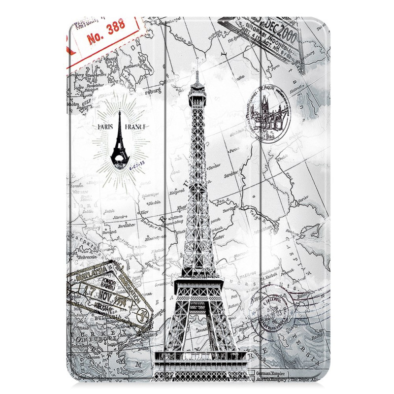 Smart Case iPad Pro 11 (2024) Tour Eiffel Vintage