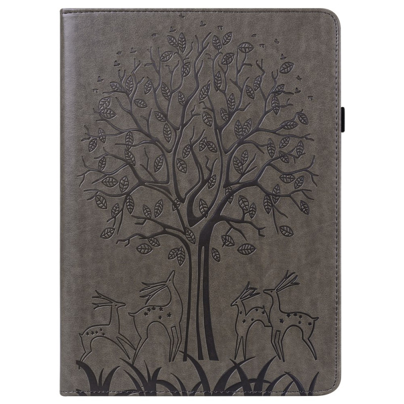 Housse iPad Pro 11 (2024) Cerf et Arbre