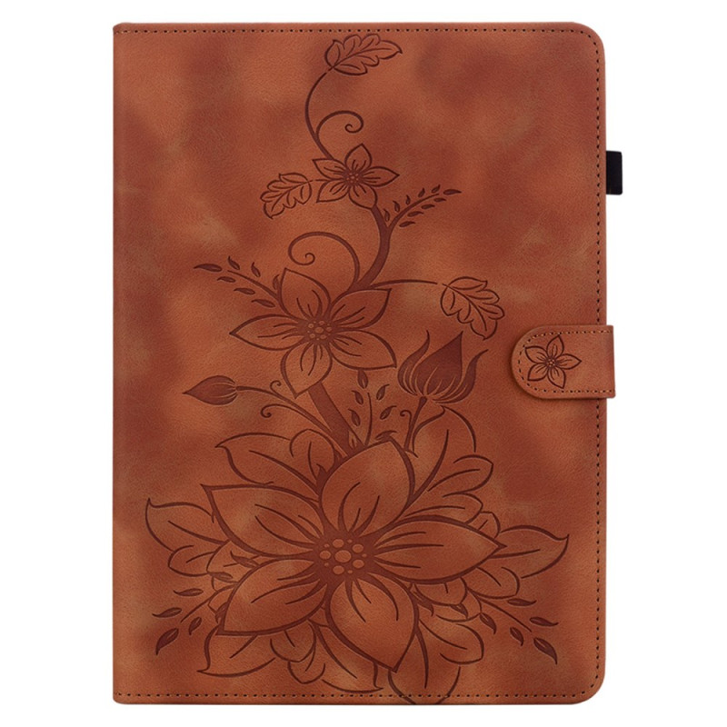 Housse iPad Pro 12.9" Empreinte Florale